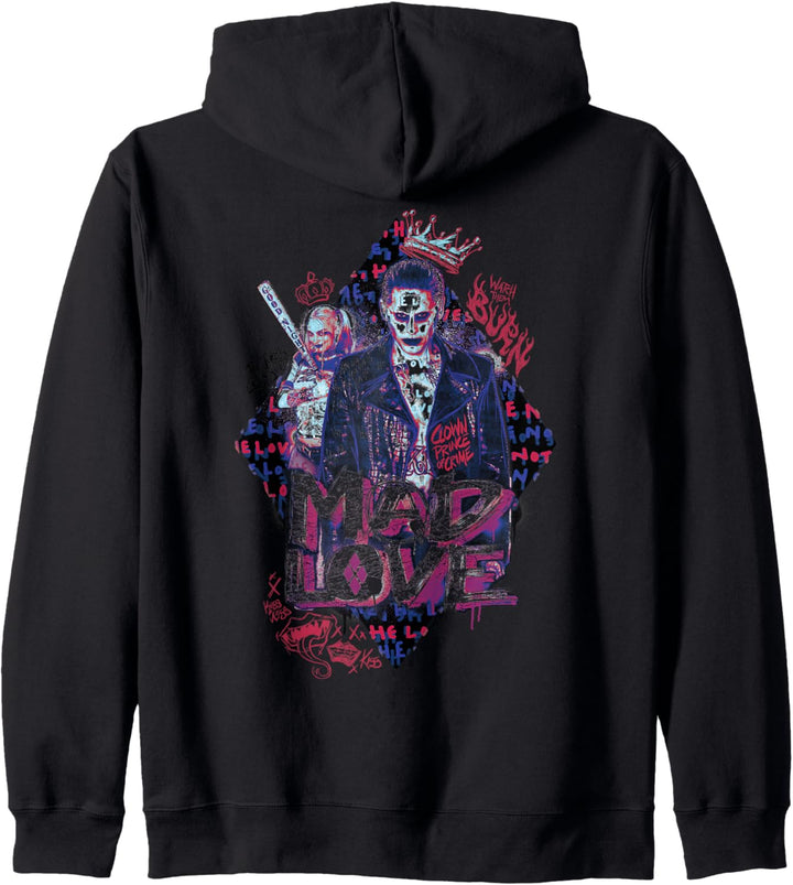 DC Suicide Squad Joker Harley Quinn Verrückte Liebe Kapuzenjacke