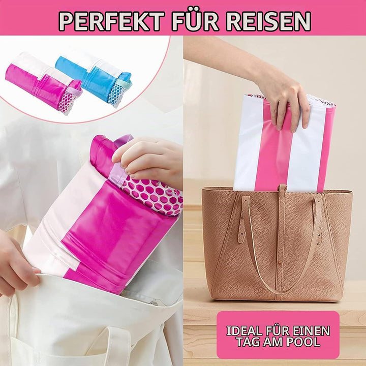 2 Stück Luftmatratze Pool, 4 In 1 Aufblasbare Wasserhängematte, Schwimmmatte Pool Matratze, Zusammen