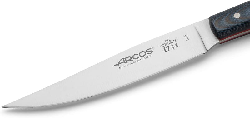 Arcos 373723 Table Messer - Steakmesser Tafelmesser - Klinge Nitrum Edelstahl 110 mm - HandGriff ABS