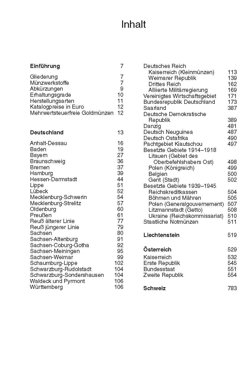 Kleiner deutscher Münzkatalog von 1871 bis heute, Taschenbuch