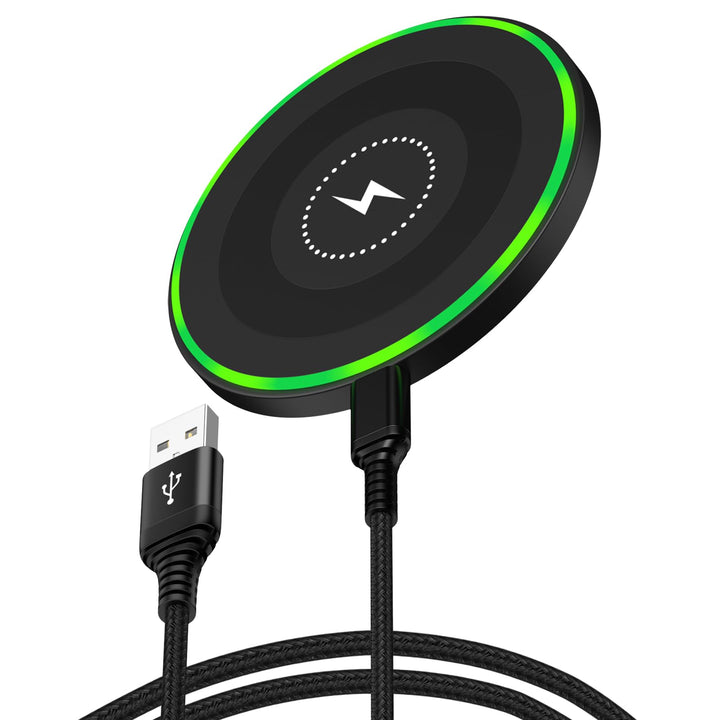 Induktive Ladestation Wireless Charger für Samsung Galaxy S26 S25 Ultra S24 FE S23 S22 S21 S20, iPho