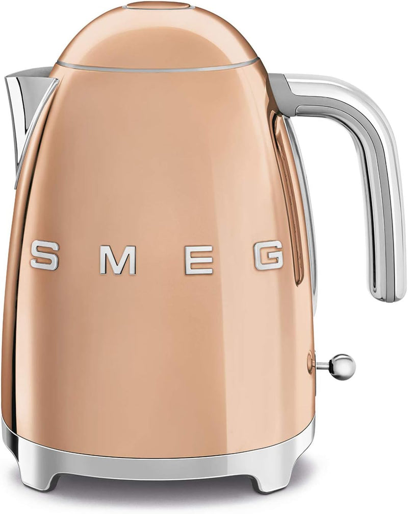 Smeg KLF03RGEU Wasserkocher kupfer 1.7 Liter Roségold, 1.7 Liter Roségold