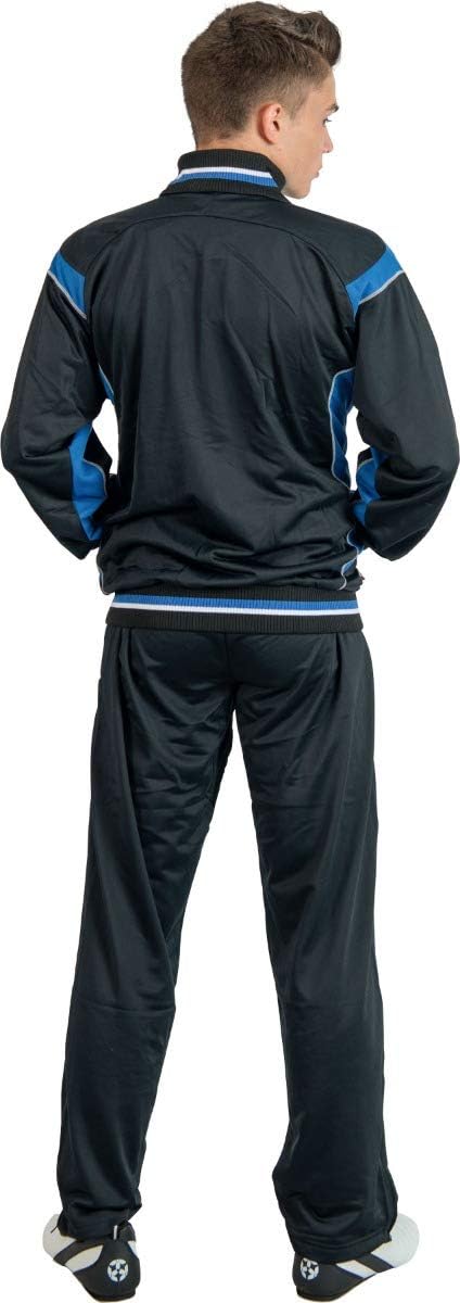 Hayashi Trainingsanzug 128 Schwarz - Blau, 128 Schwarz - Blau