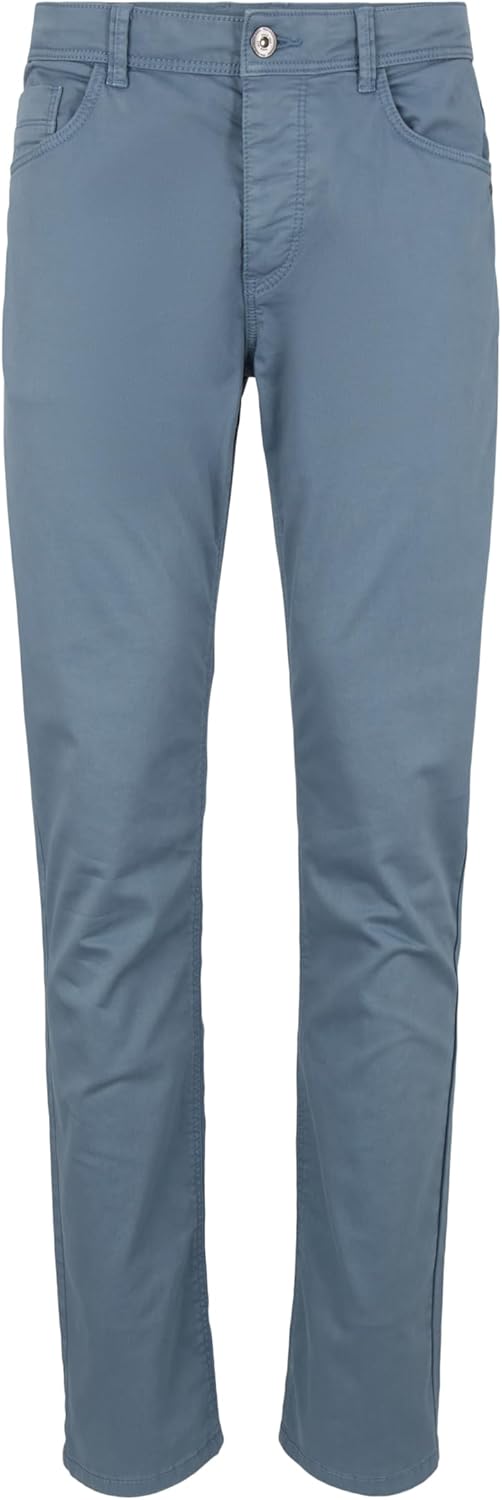TOM TAILOR Herren 5-Pocket Hose 29W / 30L 10877 - China Blue, 29W / 30L 10877 - China Blue