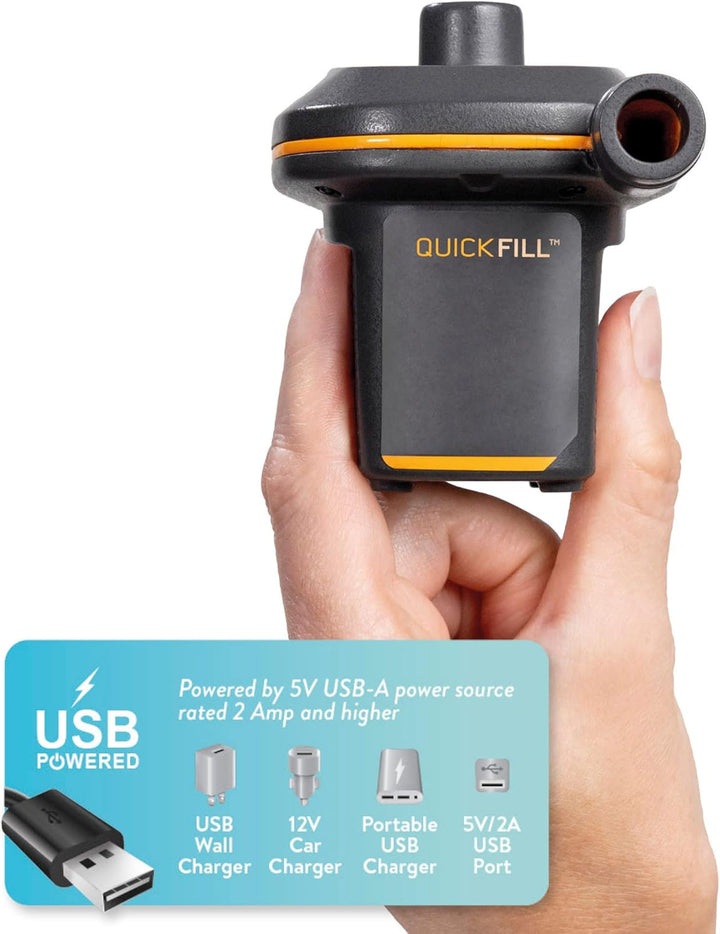 Intex Mini Quickfill USB-Luftpumpe, Luftstrom: ≥ 150 l/min (66635)