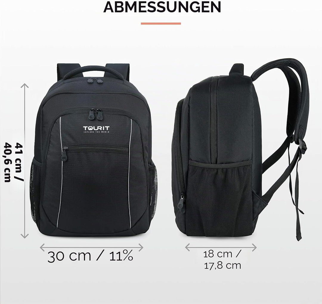 TOURIT kühlrucksack 22L, kühl Rucksack Kühltasche Wasserdichter Isolierter Thermo Rucksack für Männe