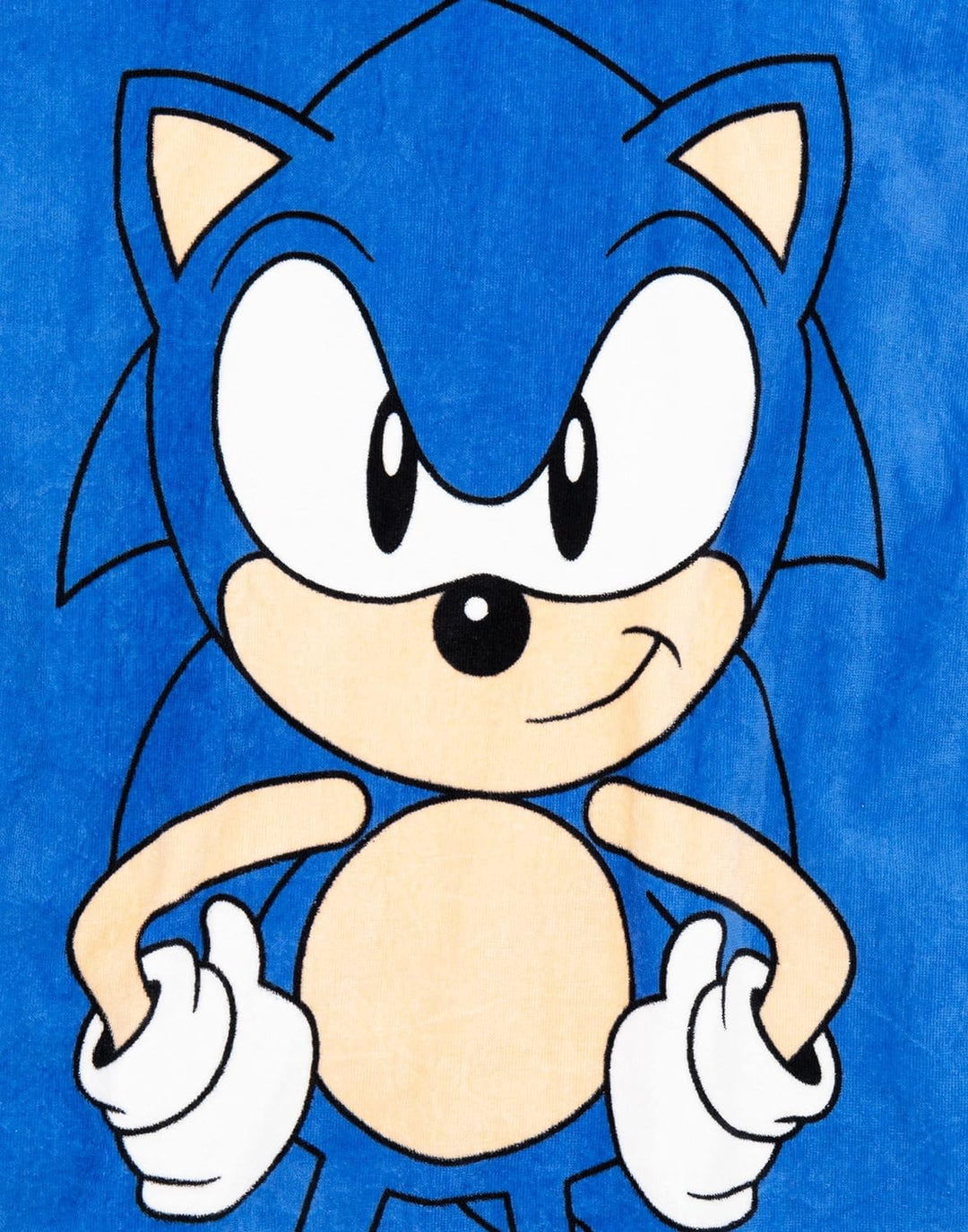Sonic The Hedgehog Handtuch Poncho Kinder Kleinkinder | Mädchen Jungen Spiel Film Charakter Kinder B
