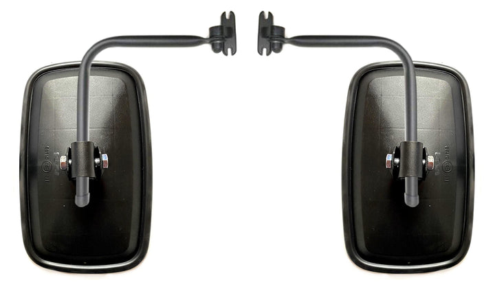 2x Aussenspiegel Rückspiegel 232x145 mm ø15 ø18 Bagger Traktor E20 mit Spiegelhalter