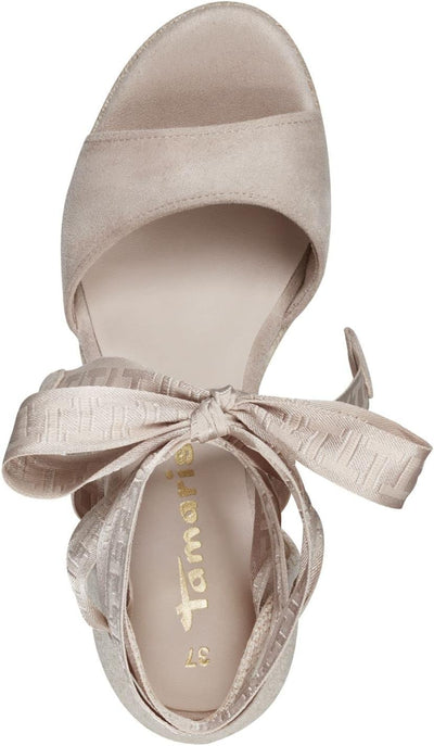 Tamaris Damen Sandalette 1-1-28344-20 40 EU Nude, 40 EU Nude