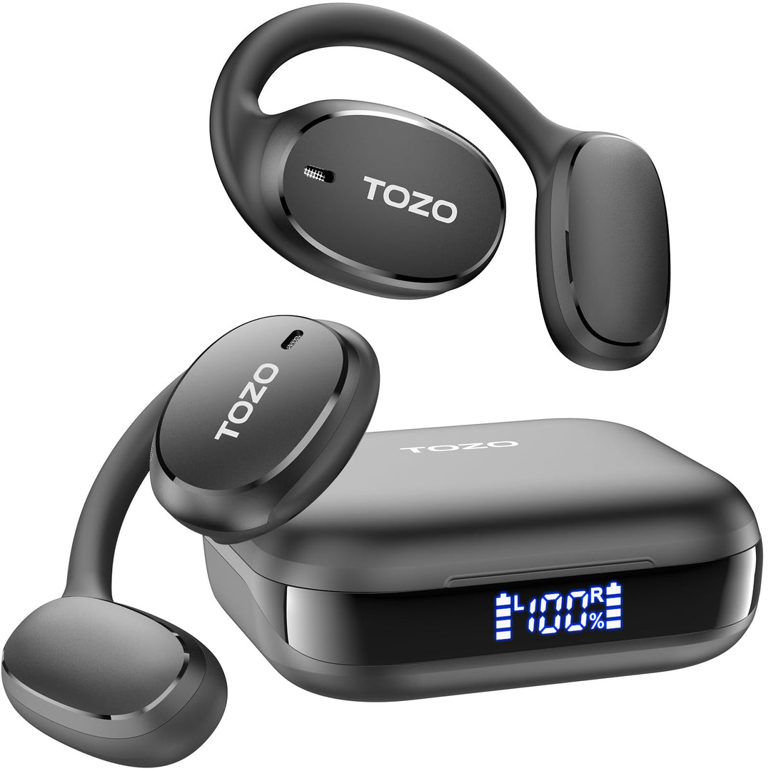 TOZO OpenEgo Open Ear Kopfhörer 5.3 Bluetooth Kopfhörer Sport mit Ohrbügel,Kopfhörer Kabellos Blueto