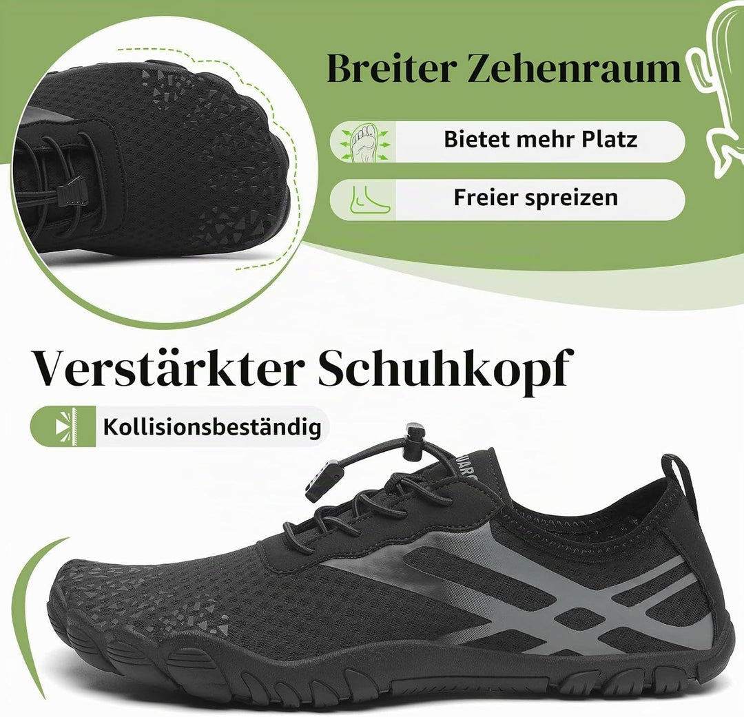 SAGUARO Badeschuhe Damen Aquaschuhe Herren Slip On Atmungsaktiv Schnelltrocknend Wasserschuhe Outdoo