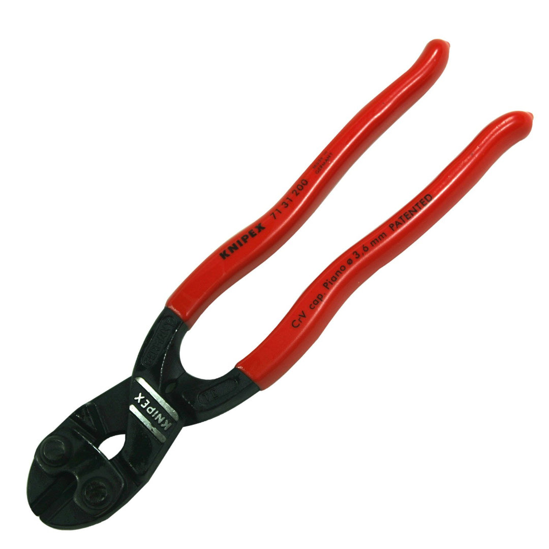 Knipex Hebel Action mini-bolt Cutter mit Notch, 7131200 8-inch, 8-inch