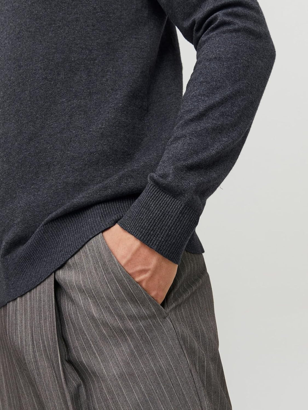 JACK & JONES Herren JJEEMIL Knit ROLL Neck NOOS 12157417 S Grün (Rosin), S Grün (Rosin)