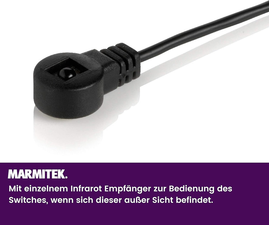 HDMI Switch 4K - Marmitek Connect 350 UHD - 5 ein / 1 aus - Ultra HD 60Hz - Automatische Umschaltung