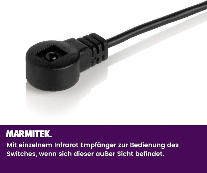 HDMI Switch 4K - Marmitek Connect 350 UHD - 5 ein / 1 aus - Ultra HD 60Hz - Automatische Umschaltung