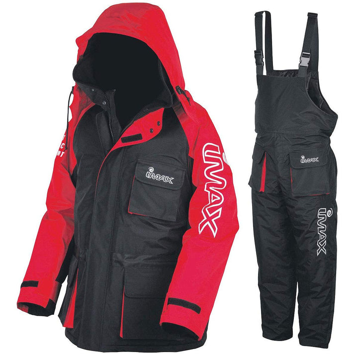 Imax Thermo Anzug Sea Fishing Clothing (2 teilig) XS Mehrfarbig (Schwarz/Rot), XS Mehrfarbig (Schwar