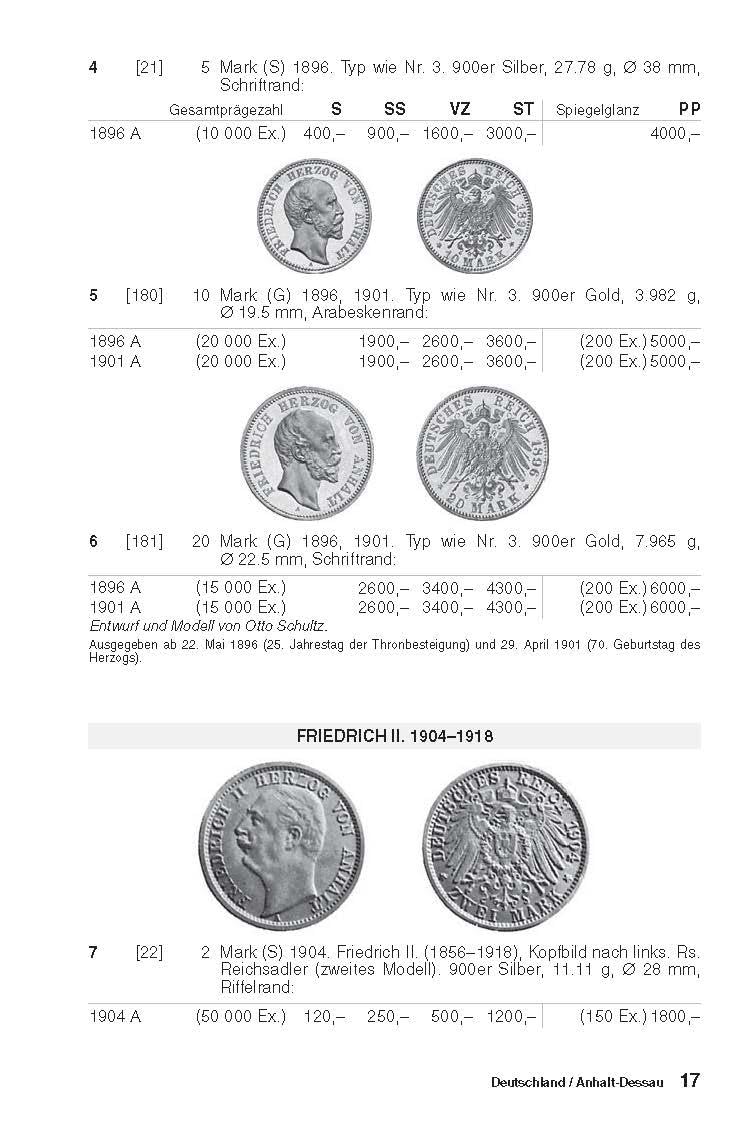 Kleiner deutscher Münzkatalog von 1871 bis heute, Taschenbuch