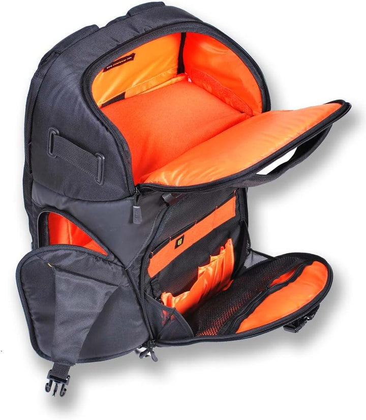 Mittelgrosser Fotorucksack mit variablen Innenraumtrennern