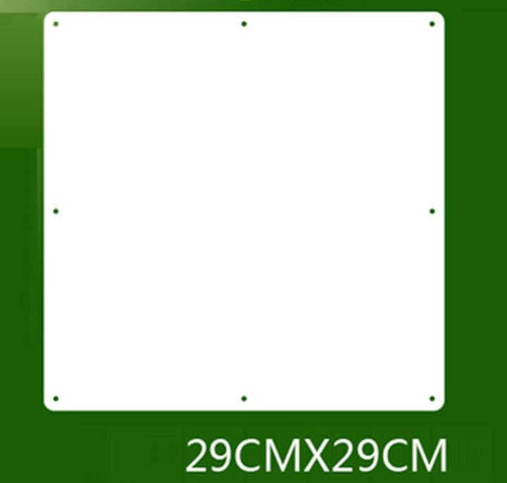12 Teile/satz Weiss Hängende Raumteiler Bildschirme DIY Panel Bildschirme Trennwand Trennwand Raumte