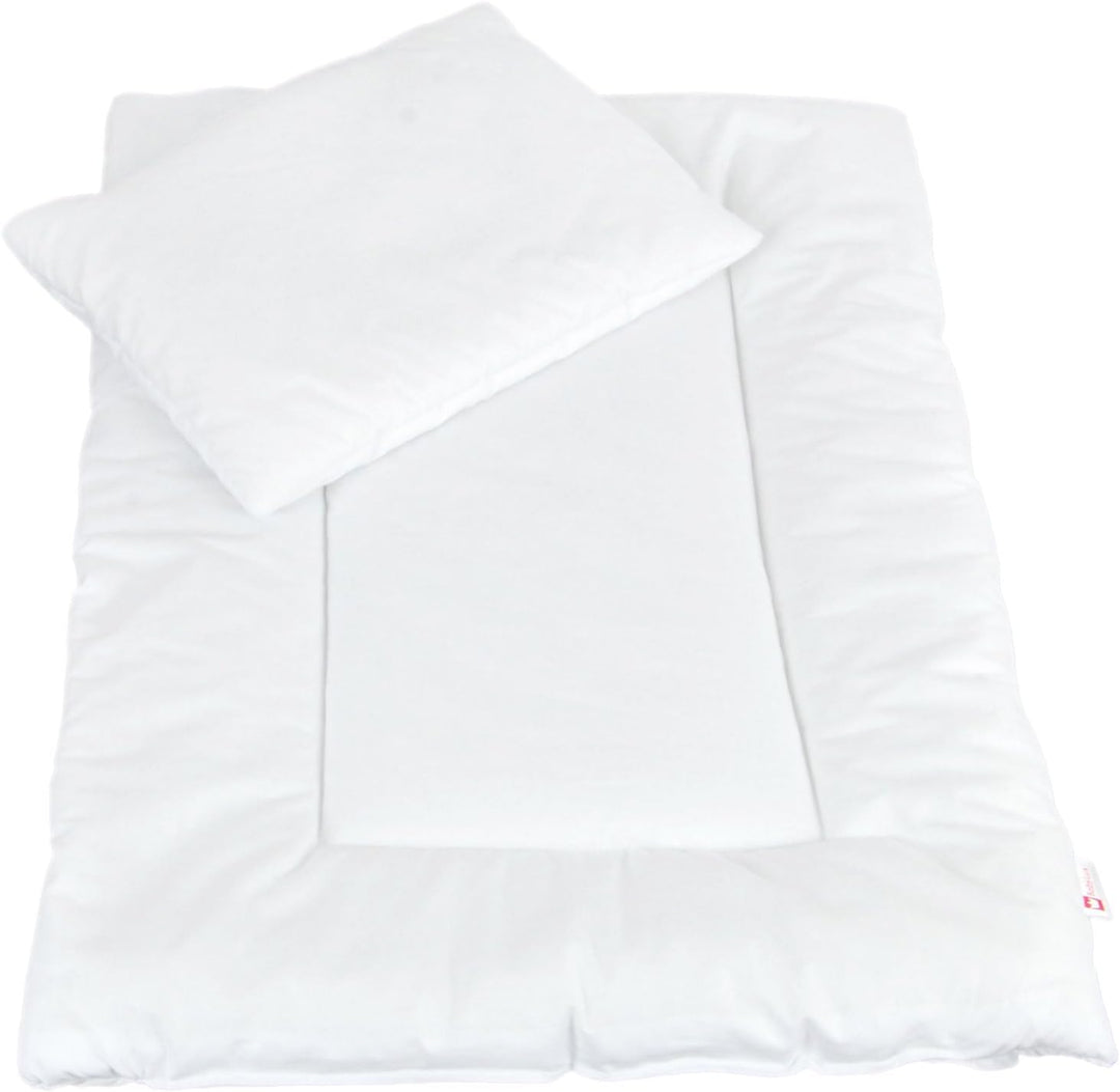 Babylux 2 TLG. Bettdecke und Kissn Kinderbettdecke für Kinderbettwäsche FÜLLUNG 100 x 135 cm Bettwäs