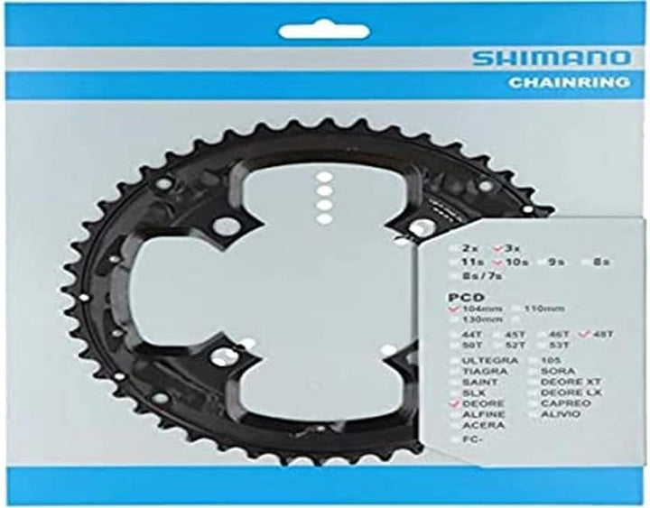 SHIMANO Unisex-Adult 48d Daore Dish Fahrradgerichte, Mehrfarbig, one Size
