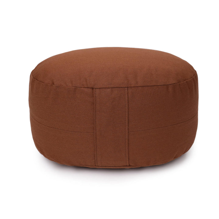 Yogabox Glückssitz® Yogakissen OVAL - regional hergestellt kastanie, kastanie