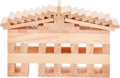 Kapla 100er Box Original Holz Bausteine Plättchen Klötze