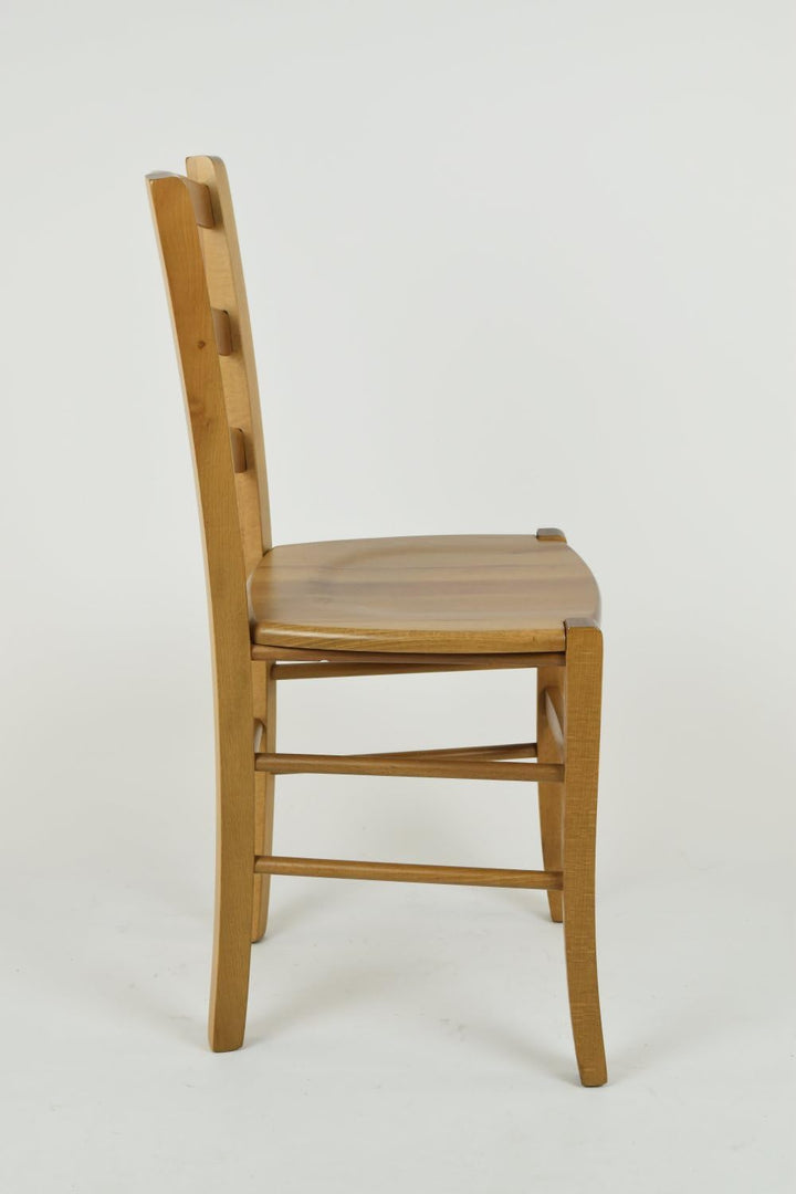 t m c s Tommychairs - Stuhl Venice für Küche und Esszimmer, Robuste Struktur aus lackiertem Buchenho