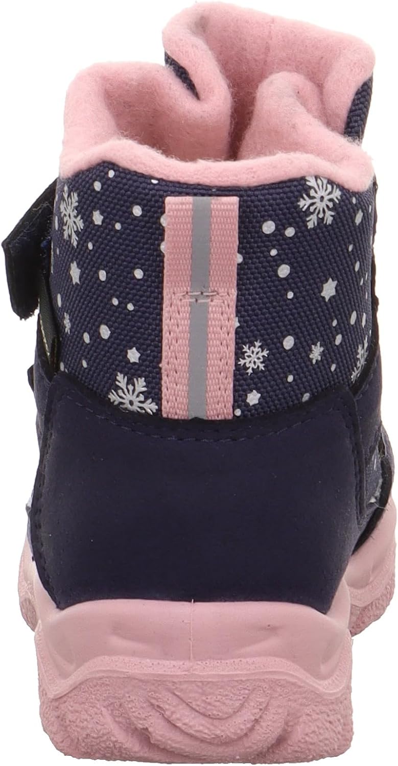 Superfit Mädchen Husky1 Baby Warm Gefütterte Gore-tex Blau/Rosa 8020 Schneestiefel 19 EU Blau Rosa 8