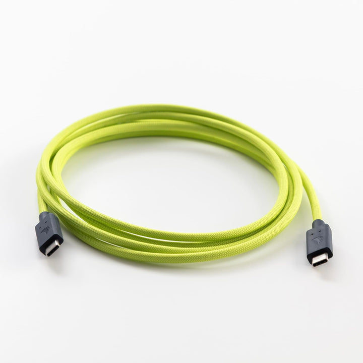 Angelbird USB-C 4.0 Solid Flex™ Cable Lime - 2 m - Full-Featured - für bis zu 40 Gb/s Datenübertragu