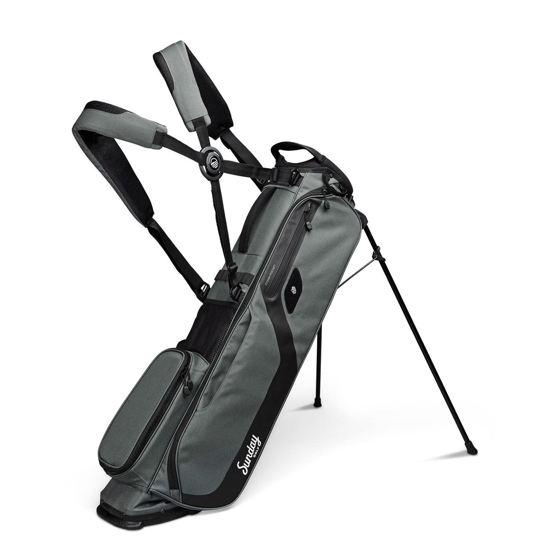 Sunday Golf EL Camino Tasche – Leichte Tasche mit Gurt und Ständer – Einfach zu tragen – Par 3 und S