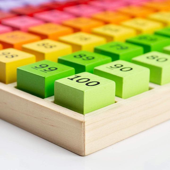 Bigjigs Spielzeug Holz Anzahl Fach - Educational Counting Brett