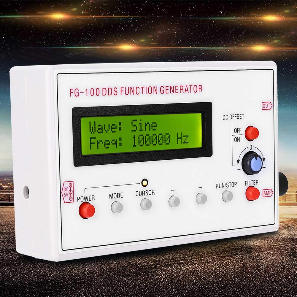 FTVOGUE 1HZ-500KHz DDS Funktionssignalgenerator Modul Sinus Rechteck Dreieck Sägezahn