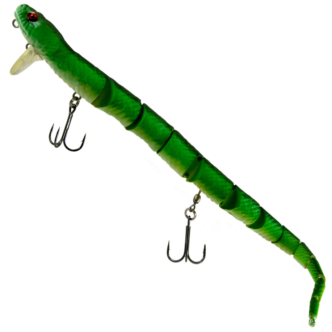 Savage Gear 3D Snake - Schlange Wobbler Green Snake 30 cm - 57 g, Green Snake 30 cm - 57 g