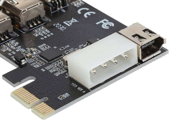 3 Port PCI-E Capture Card 1394 Schnittstellenkonvertierung HD Video Adapter Controller PCIE FireWire