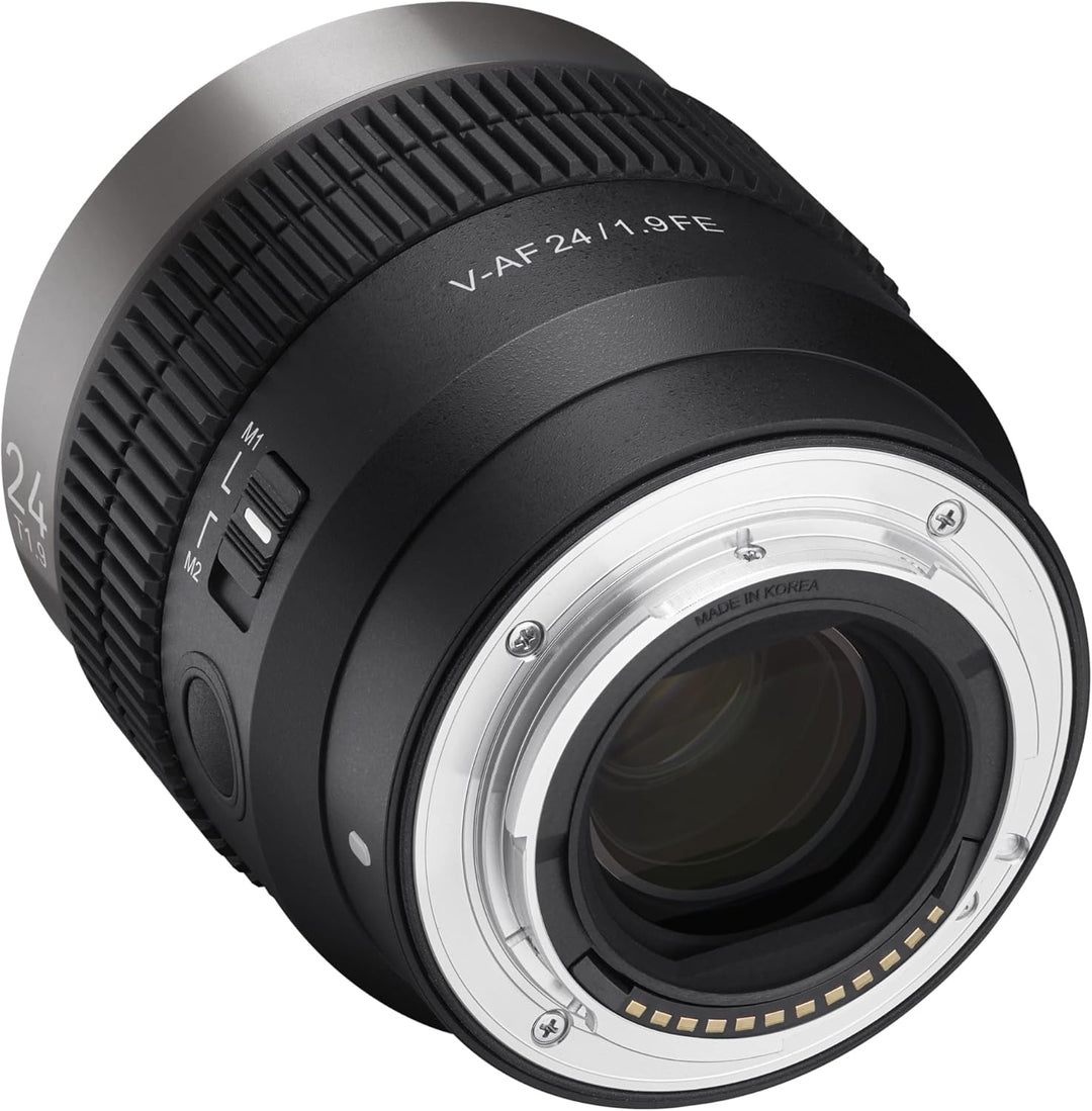 SAMYANG V-AF 24mm T1, 9 FE für Sony E, Videoobjektiv, Auto Fokus Objektiv, Cine Lens 8K Unterstützun