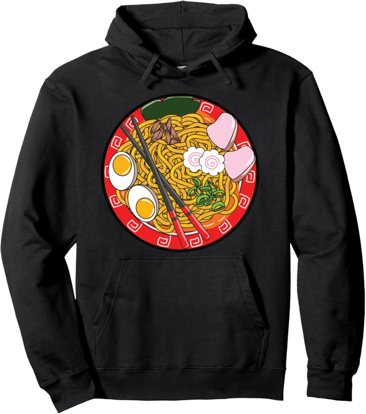 Ramen Leben Nudel Japanisch Kawaii Pullover Hoodie