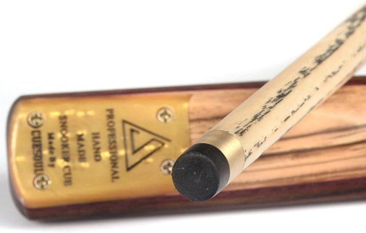 CUESOUL 57 Zoll Walnut 3/4 Stück Snooker Cue-18 Unzen D302 ohne Queue-Tasche, D302 ohne Queue-Tasche