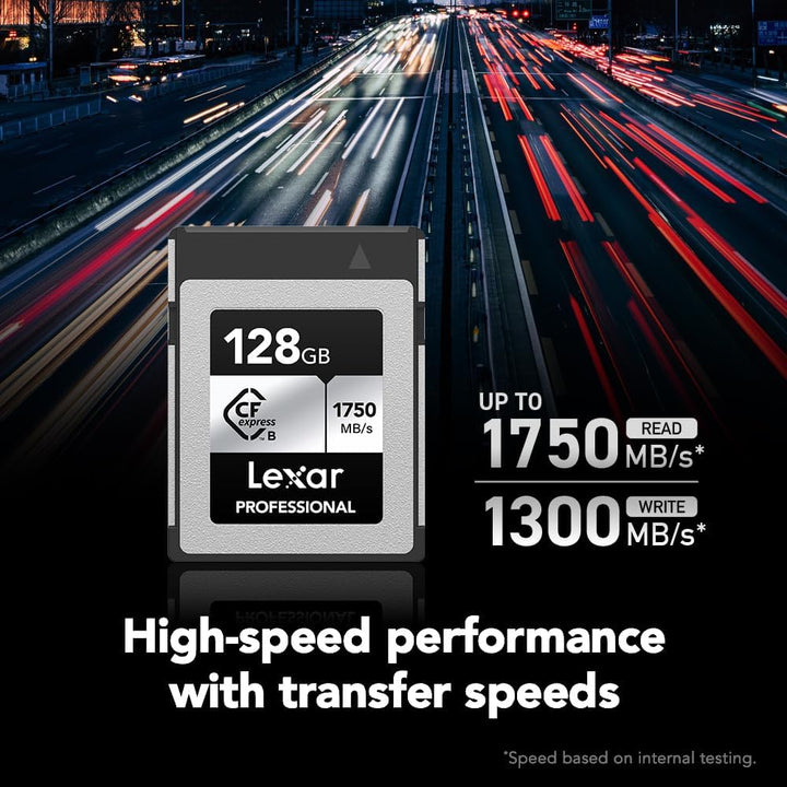 Karta Lexar Professional Silver CFexpress 128 GB (LCXEXSL128G-RNENG), 128 GB
