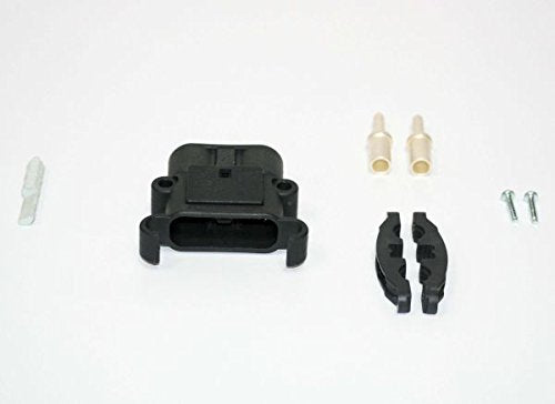 REMA Stecker Euro Din 80A 16mm² (Kodierstift grau, Hauptkontakt, Zugentlastung)