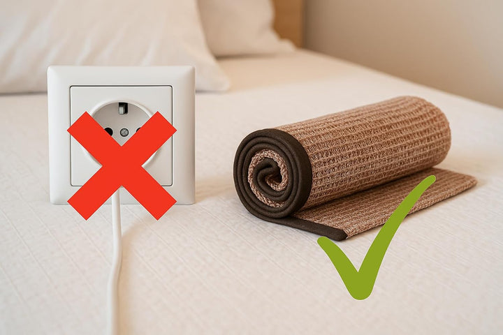 Vitalis Kupfermatte für das Bett