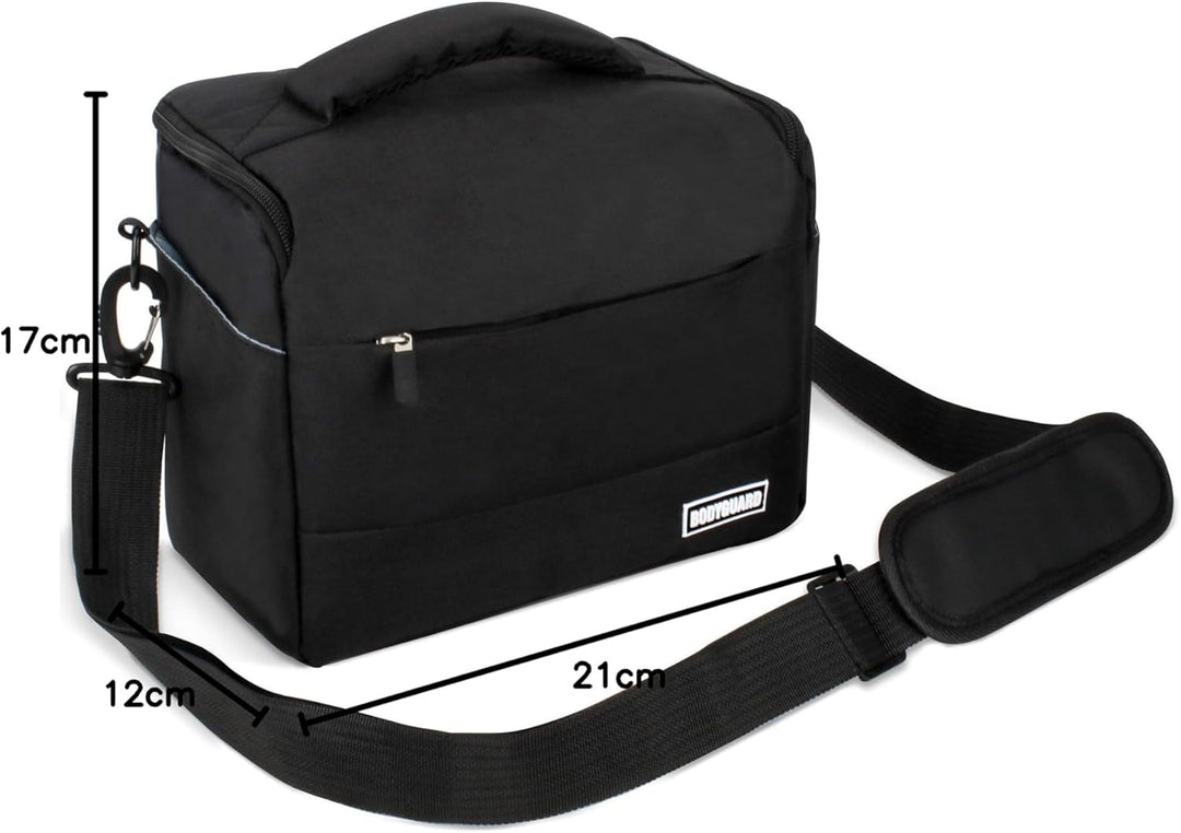 Bodyguard EOS Bundle Tasche für Canon Spiegelreflexkamera EOS 4000D 2000D 1300D 1200D + Qualitäts Er