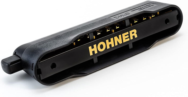 HOHNER Mundharmonika, CX-12, Black, A