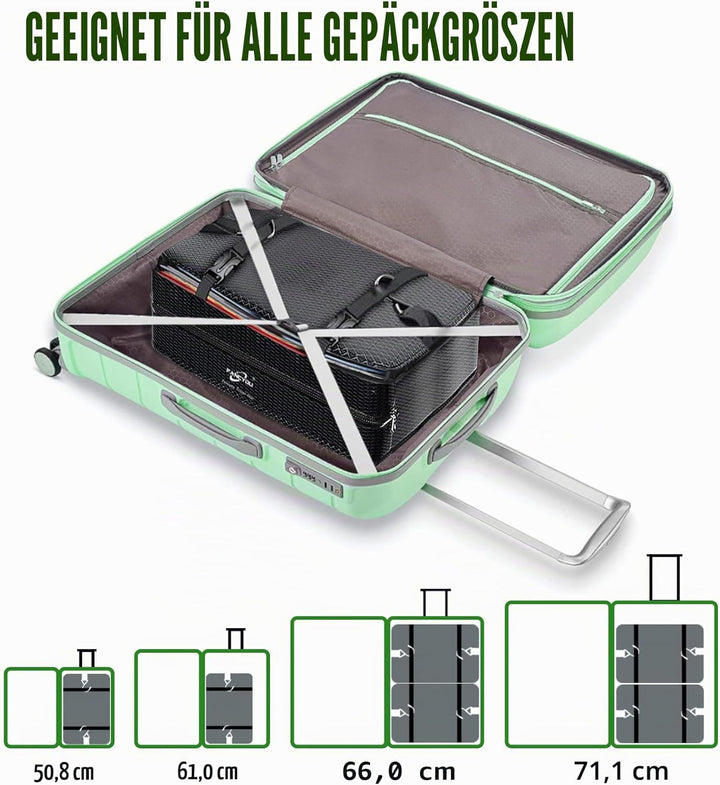 Koffer Organizer Hängende Verpackung Würfel Tragbare Schrank Regale Kompressive Reisegepäck Essentia