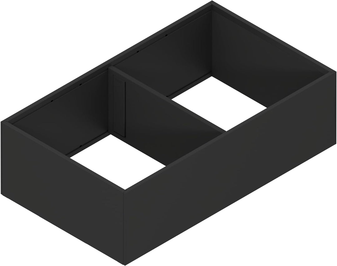 Blum Ambia-Line Frontauszugsrahmen 371x218x110mm, KS Stahl carbonschwarz matt