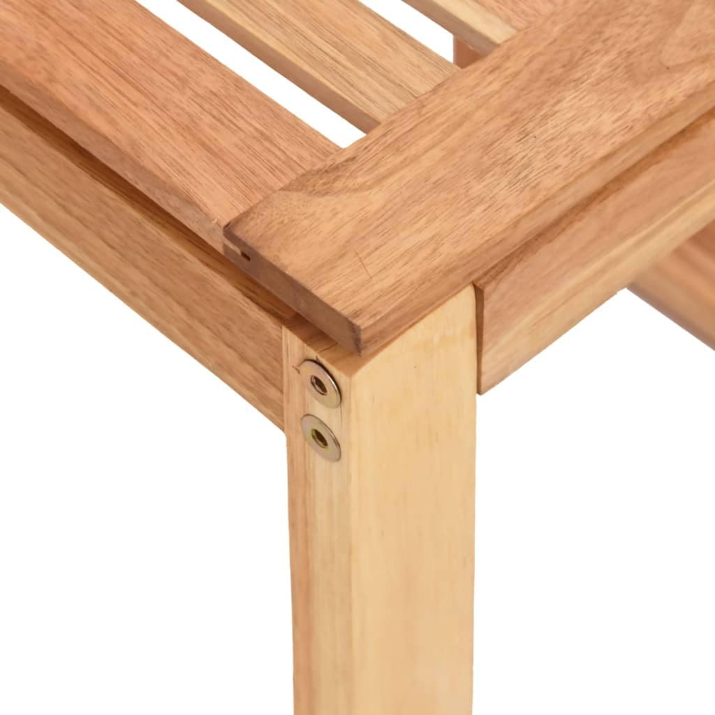 vidaXL Badhocker Duschhocker Duschsitz Duschstuhl Badestuhl Holzhocker Sitzhocker Hocker Stuhl Badez