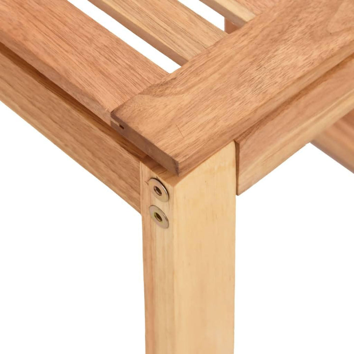 vidaXL Badhocker Duschhocker Duschsitz Duschstuhl Badestuhl Holzhocker Sitzhocker Hocker Stuhl Badez