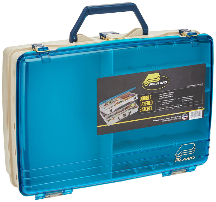 Plano 2-stufige Ranzen-Tackle-Box, Premium-Aufbewahrungsbox. Einheitsgrösse, Einheitsgrösse
