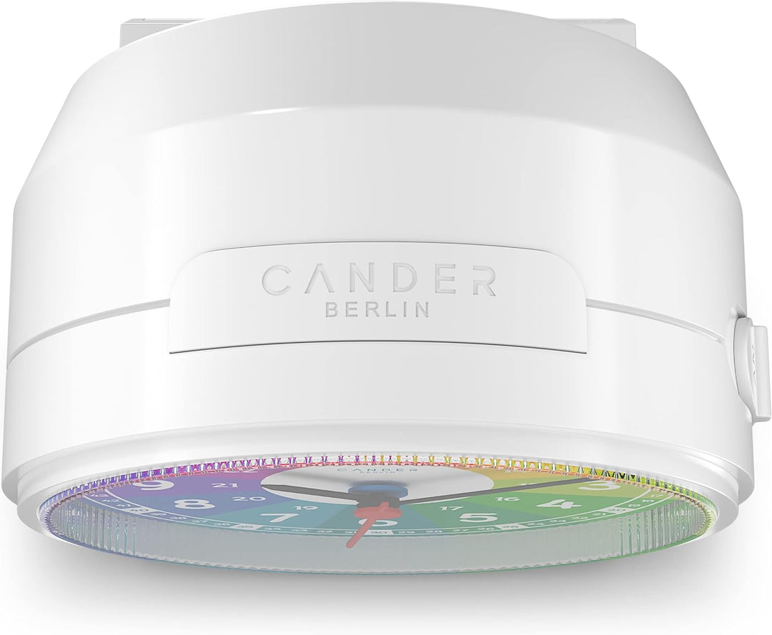 Cander Berlin MNU 1009 R Kinderwecker Wecker Kinder lautlos bunt geräuschlos Licht Snooze Tischuhr B