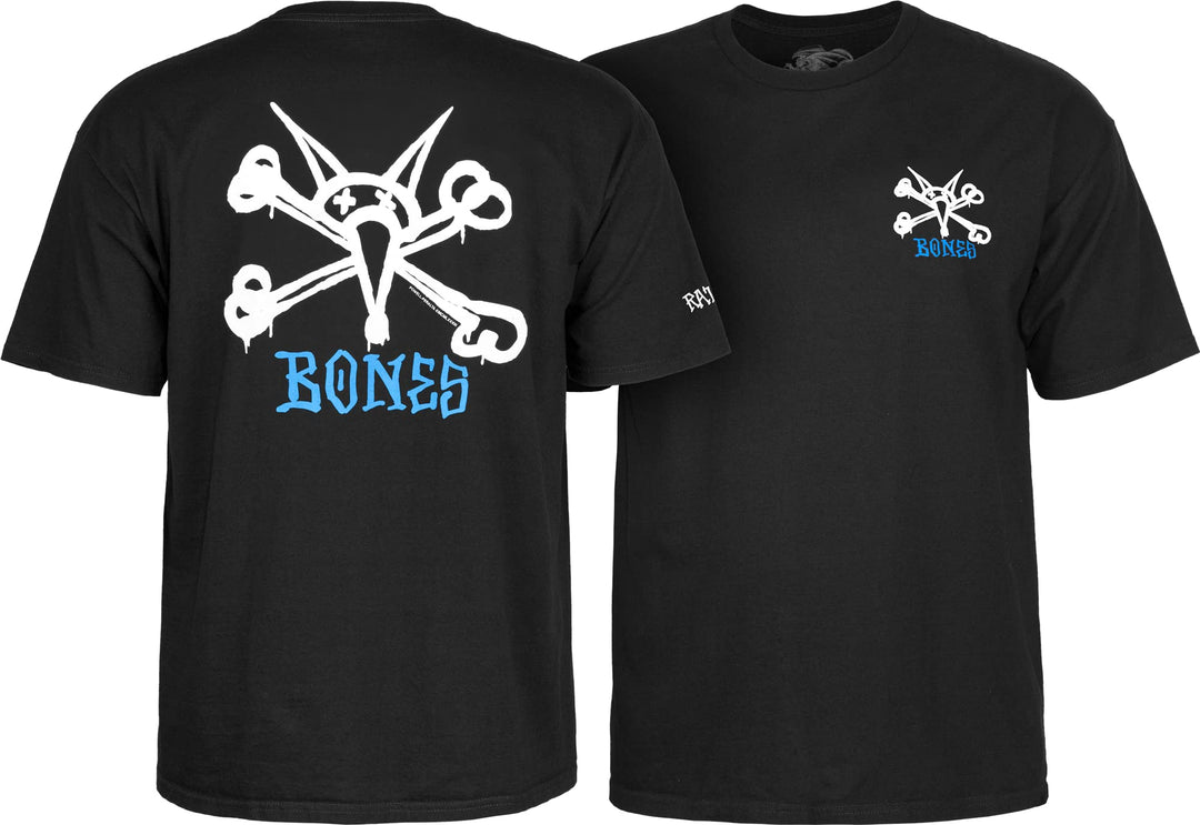 Powell Peralta Rat Bones T-Shirt M Schwarz, M Schwarz